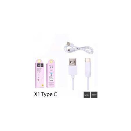 Câble USB HOCO - X1 2.4A USB-C 1m blanc