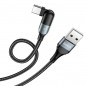 CÂBLE USB HOCO - U100 3A USB-C 1.2M NOIR