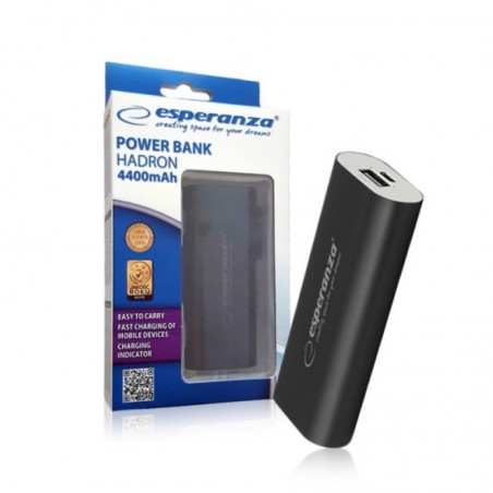 POWER BANK ESPERANZA 4400MAH HADRON GREEN