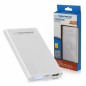 POWER BANK ESPERANZA 4400MAH SUPER SLIM NUCLEUS ARGENT