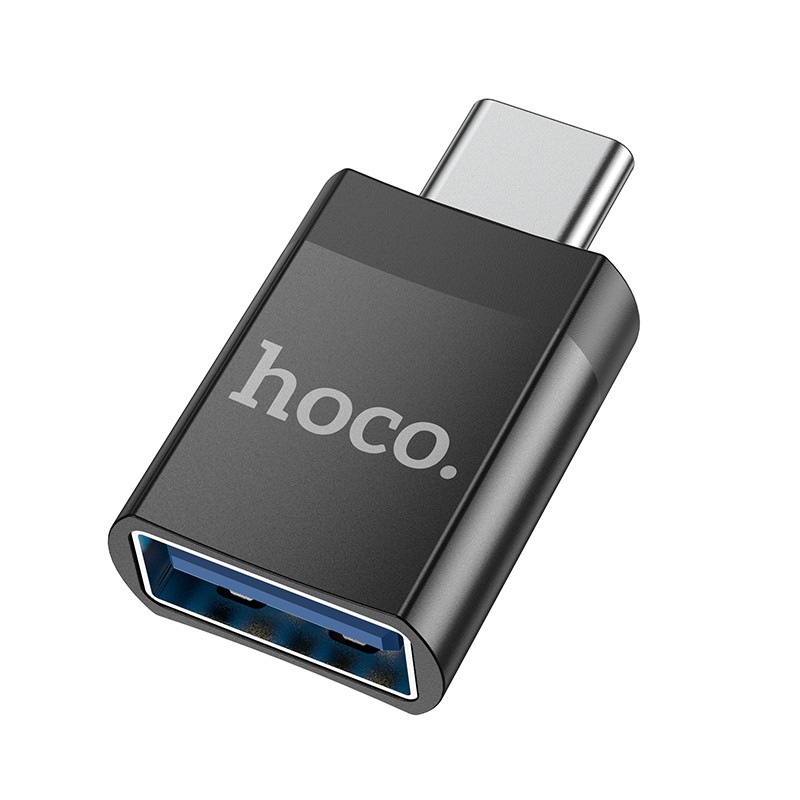 Adaptateur HOCO UA17 Type-C (mâle) vers USB3.0 (femelle) noir