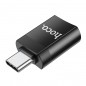 Adaptateur HOCO UA17 Type-C (mâle) vers USB3.0 (femelle) noir